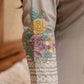 Rayon Embroidered Straight Kurta with Pant & Dupatta