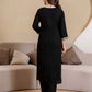Rayon Embroidered Straight Kurta with Pant & Dupatta