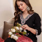 Rayon Embroidered Straight Kurta with Pant & Dupatta