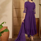 Cotton Embroidered Anarkali Kurta with Pant & Dupatta
