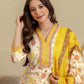 Cotton Printed Straight Kurta with Pant & Dupatta