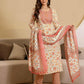 Cotton Printed Straight Kurta with Pant & Dupatta