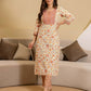 Cotton Printed Straight Kurta with Pant & Dupatta