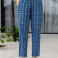 Cotton Printed Straight Kurta with Pant & Dupatta