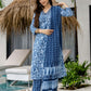 Cotton Printed Straight Kurta with Pant & Dupatta