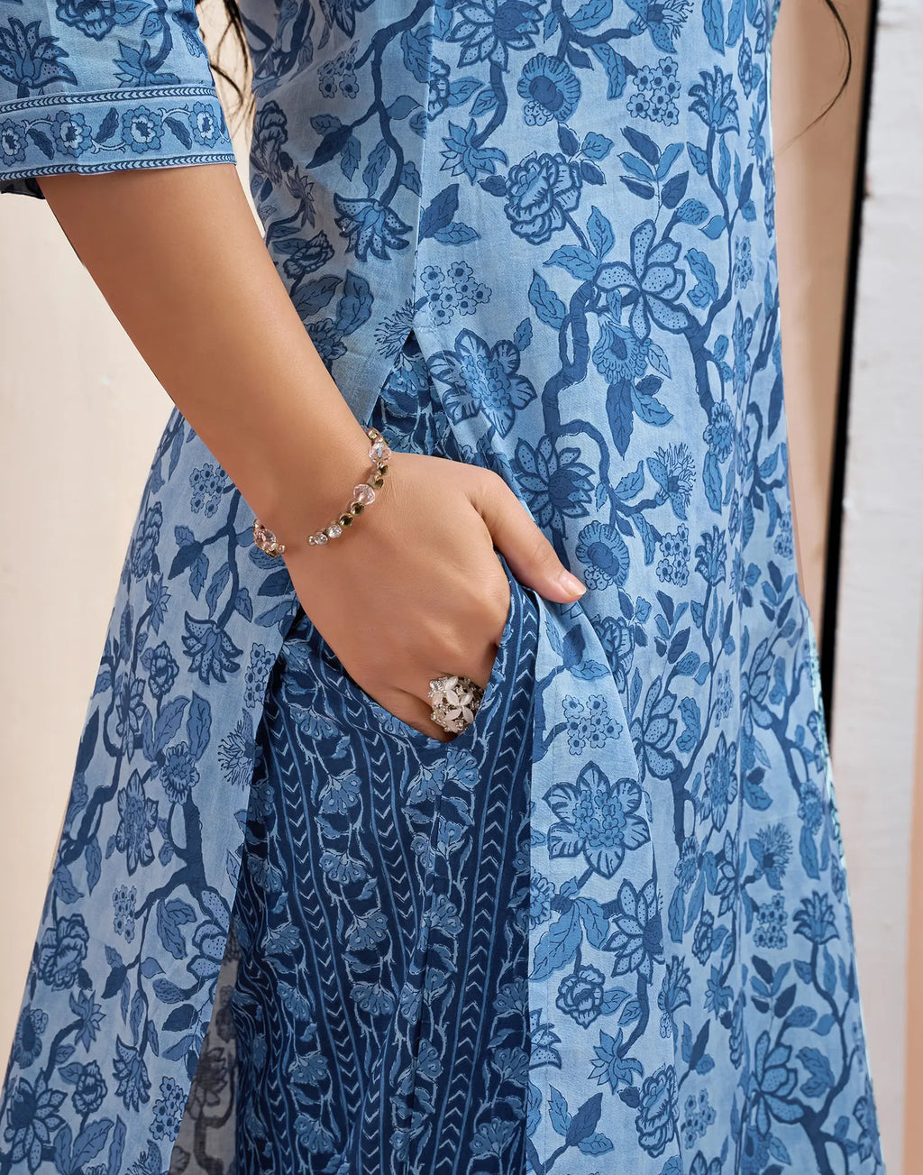 Viscose Rayon Embroidered Straight 3 Piece Kurta Set