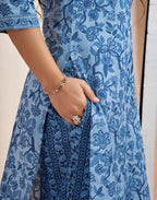 Viscose Rayon Embroidered Straight 3 Piece Kurta Set