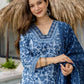 Cotton Printed Straight Kurta with Pant & Dupatta