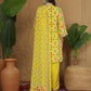 Silk Printed Straight Kurta with Pant & Dupatta