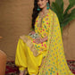 Silk Printed Straight Kurta with Pant & Dupatta