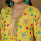 Silk Printed Straight Kurta with Pant & Dupatta