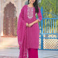 Cotton Printed Straight Kurta with Pant & Dupatta