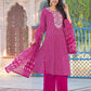Cotton Printed Straight Kurta with Pant & Dupatta