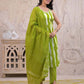 Cotton Printed Straight Kurta with Pant & Dupatta