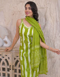 Viscose Rayon Embroidered Straight 3 Piece Kurta Set