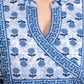 Cotton Printed Straight Kurta with Pant & Dupatta