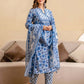 Cotton Printed Straight Kurta with Pant & Dupatta