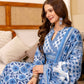 Cotton Printed Straight Kurta with Pant & Dupatta