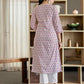 Cotton Printed A-Line Kurta with Pant & Dupatta