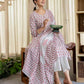 Cotton Printed A-Line Kurta with Pant & Dupatta