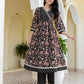 Cotton Printed, Embroidery, Tassels, Anarkali Kurta with Pant & Dupatta