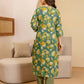 Cotton Printed Straight Kurta with Pant & Dupatta