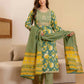 Cotton Printed Straight Kurta with Pant & Dupatta