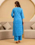 Viscose Rayon Embroidered Straight 3 Piece Kurta Set