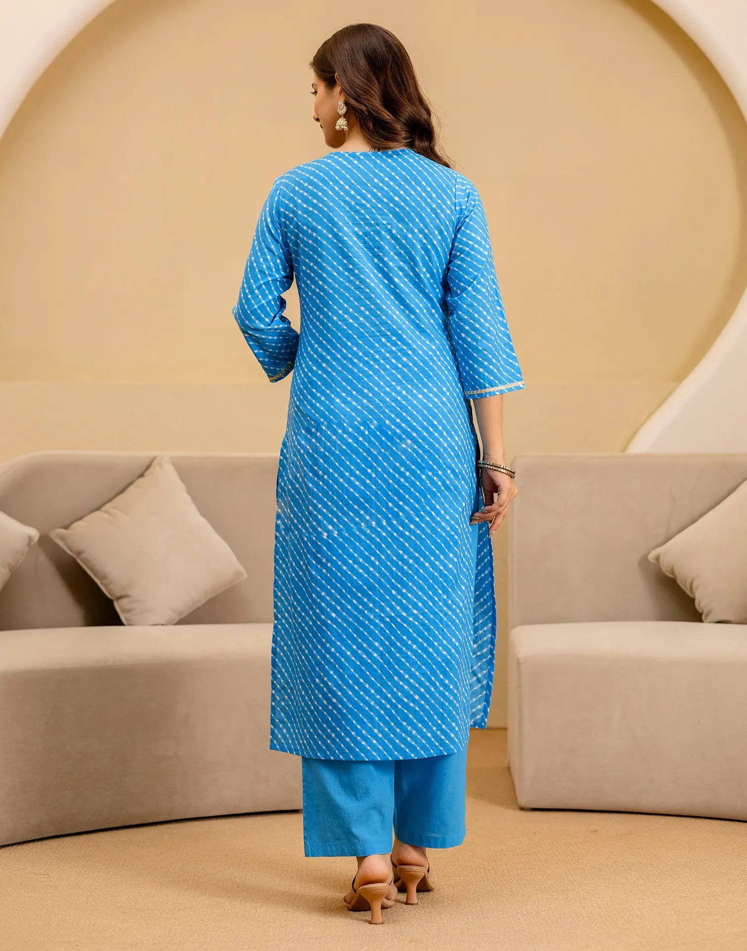 Viscose Rayon Embroidered Straight 3 Piece Kurta Set