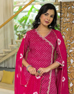 Viscose Rayon Embroidered Straight 3 Piece Kurta Set