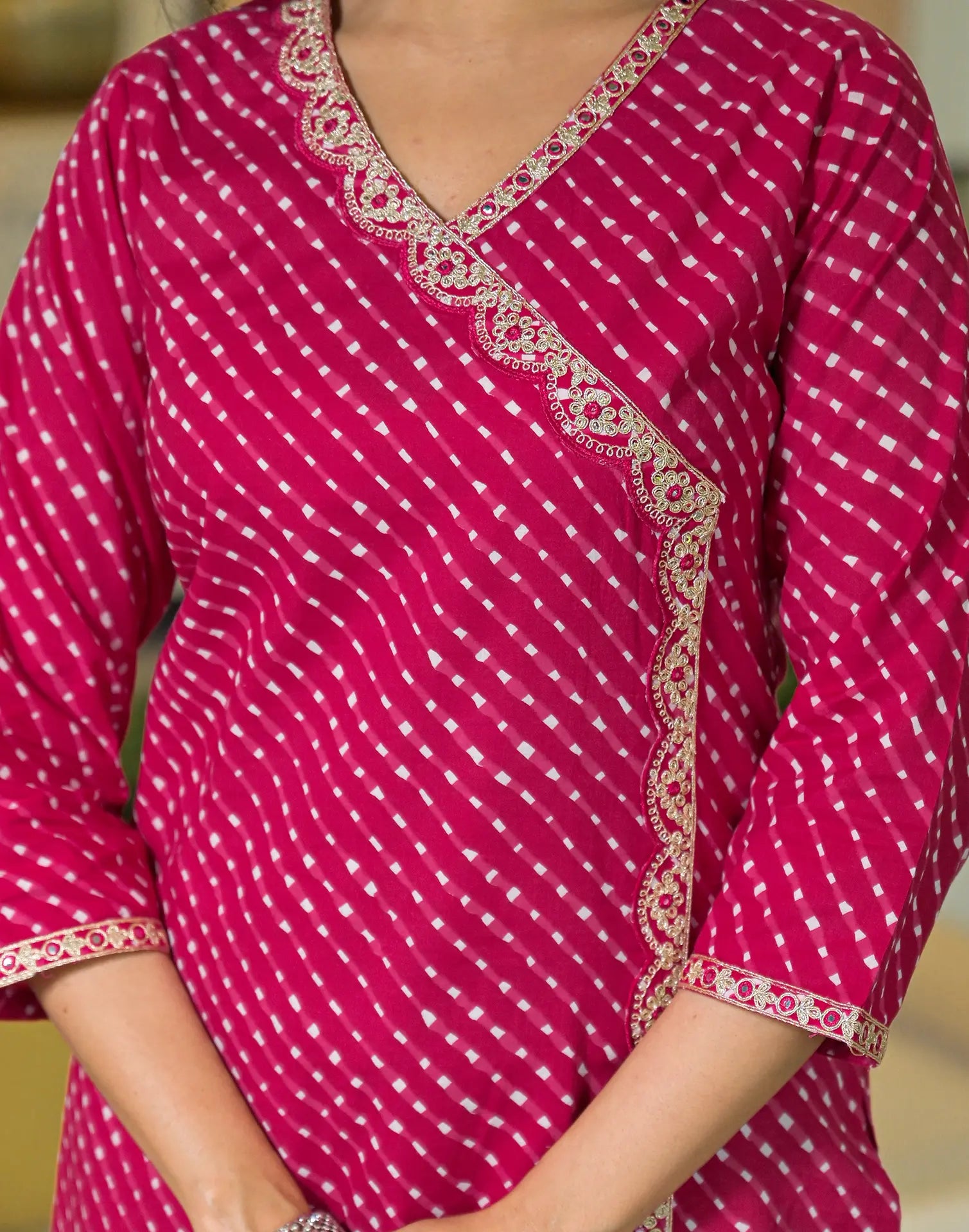 Viscose Rayon Embroidered Straight 3 Piece Kurta Set