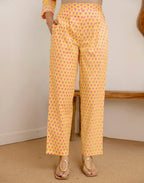 Viscose Rayon Floral Print Straight 3 Piece Kurta Set