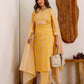 Cotton Printed Straight Kurta with Pant & Dupatta