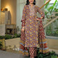 Cotton Printed Straight Kurta with Pant & Dupatta