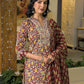 Cotton Printed Straight Kurta with Pant & Dupatta