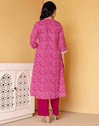 Viscose Rayon Embroidered Straight 3 Piece Kurta Set