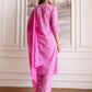 Cotton Printed Anarkali Kurta with Pant & Dupatta