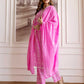 Cotton Printed Anarkali Kurta with Pant & Dupatta