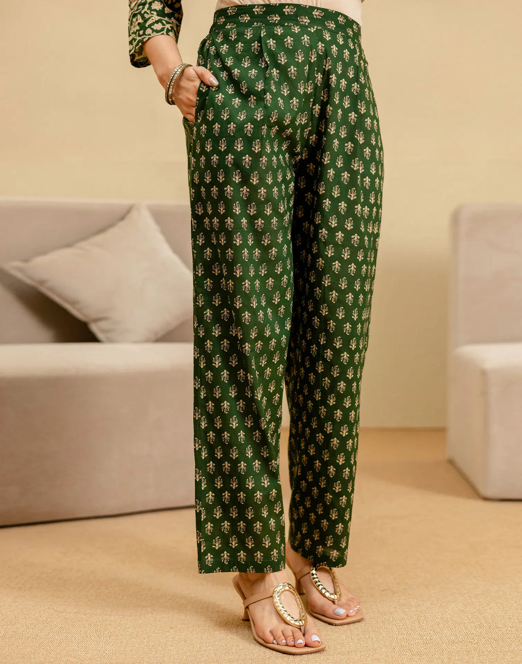 Viscose Rayon Embroidered Straight 3 Piece Kurta Set