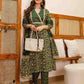 Cotton Printed Straight Kurta with Pant & Dupatta