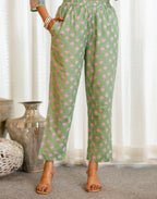 Viscose Rayon Printed Straight 3 Piece Kurta Set