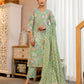 Cotton Printed Straight Kurta with Pant & Dupatta