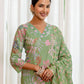 Cotton Printed Straight Kurta with Pant & Dupatta