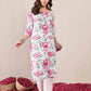 Cotton Printed Straight Kurti