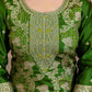 Silk Blend Woven Straight Kurta with Pant & Dupatta