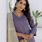 Silk Printed Straight Kurta with Pant & Dupatta