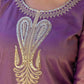 Net Sequins Work, Embroidery and Embroidery Lace Straight Kurta with Pant & Dupatta