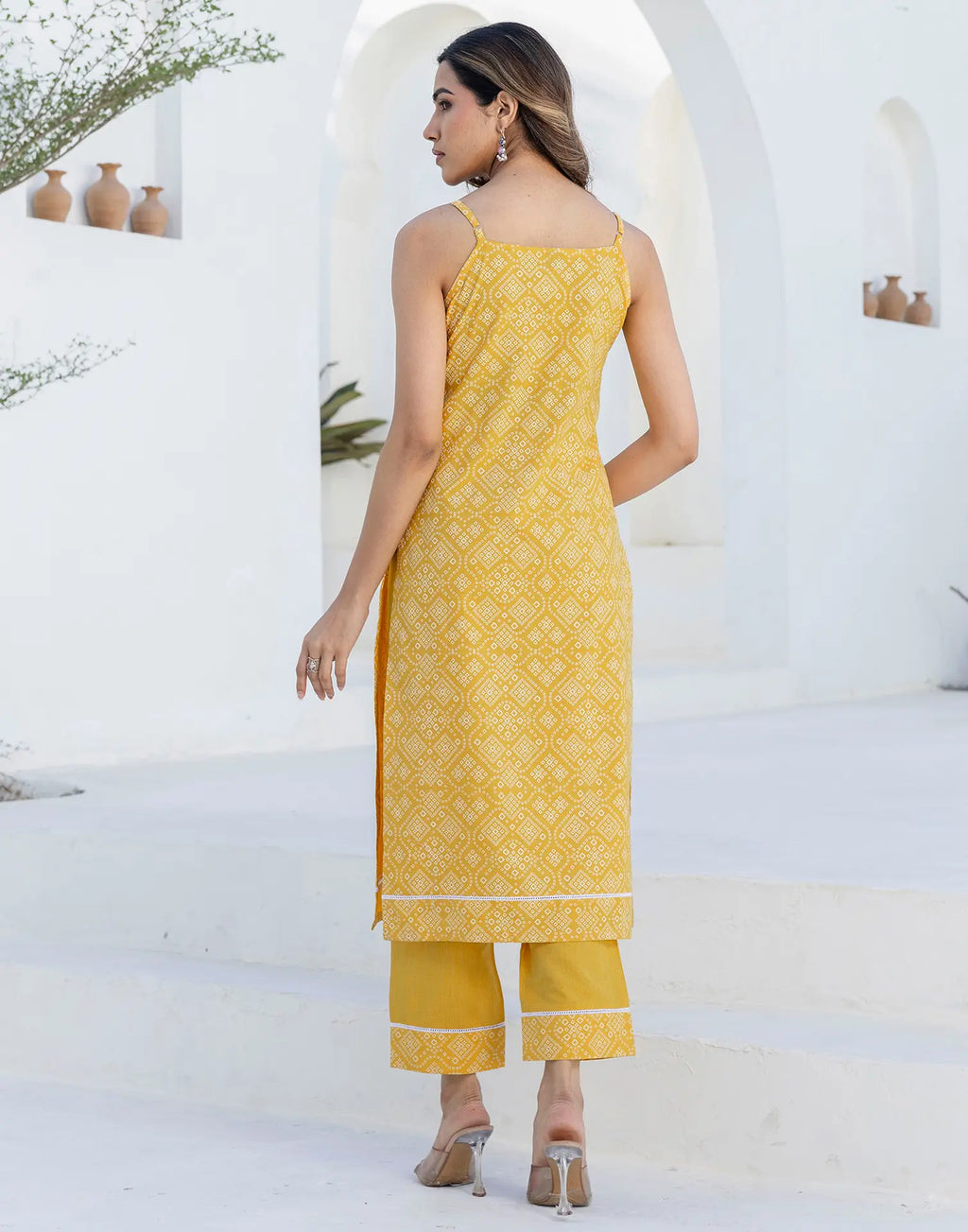 Cotton Printed Straight 3 Piece Kurta Set