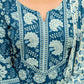 Cotton Printed Straight Kurta with Pant & Dupatta