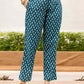 Cotton Printed Straight Kurta with Pant & Dupatta
